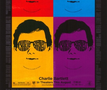 Affiche américaine du film Charlie Bartlett