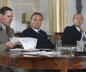 Une scène du film  De Gaulle