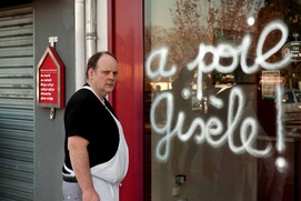 Une scène du film Normandie nue