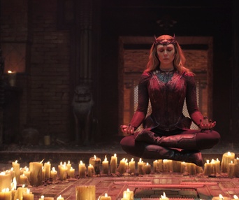 Une scène du film Doctor Strange in the Multiverse of Madness
