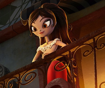 Une scène du film The Book of Life