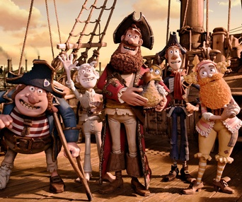 Une scène du film The Pirates! Band of Misfits