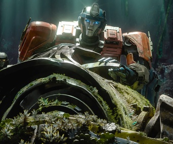 Une scène du film Transformers One