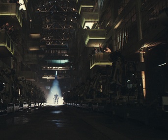 Une scène du film Real Steel