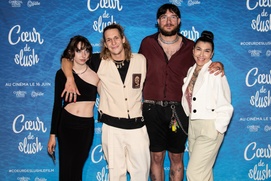 Images de la première du film Coeur de slush