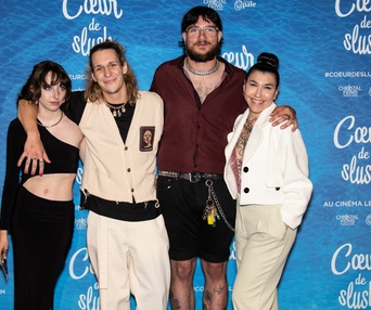 Images de la première du film Coeur de slush