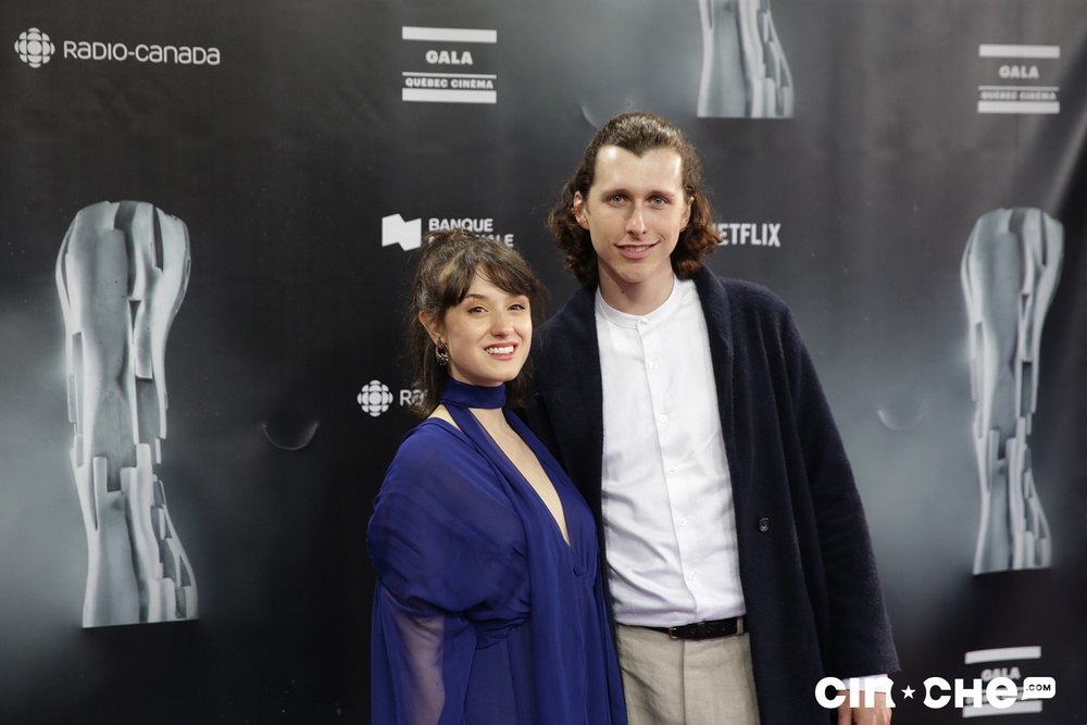 Sur le tapis rouge du Gala Québec Cinéma 2019
