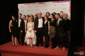 Sur le tapis rouge de Gala du cinéma Québécois