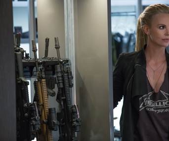 Une scène du film The Fate of the Furious
