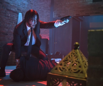 Une scène du film John Wick