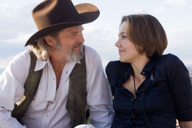 Jeff Bridges et Maggie Gyllenhaal dans le film Crazy Heart