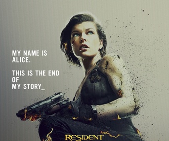 Affiche du film Resident Evil: The Final Chapter