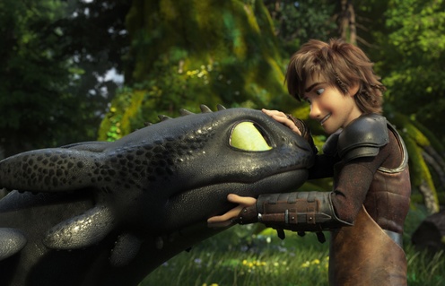 Une scène du film How to Train Your Dragon: The Hidden World