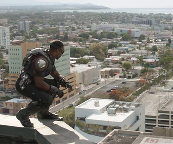 Une scène du film Captain America: Civil War