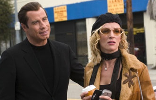 Uma Thurman et John Travolta dans le film Be Cool