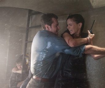 Une scène du film Into the Storm