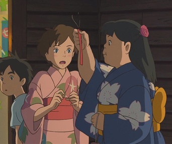 Une scène du film Souvenirs de Marnie