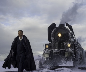 Une scène du film Murder on the Orient Express
