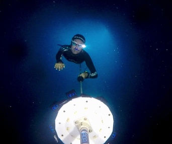 Une scène du film The Deepest Breath