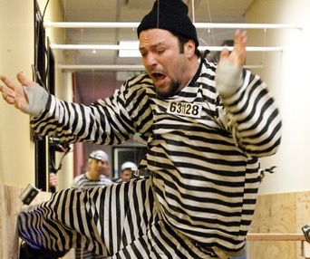 Une scène du film Jackass 3-D