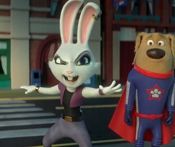 Une scène du film StarDog and TurboCat