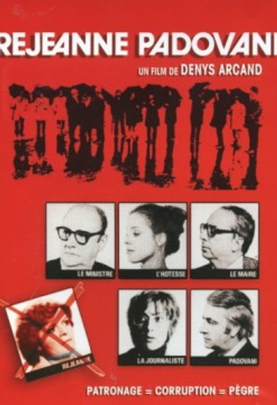 Affiche du film Réjeanne Padovani