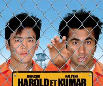 Affiche du film Harold et Kumar s'évadent de Guantanamo Bay