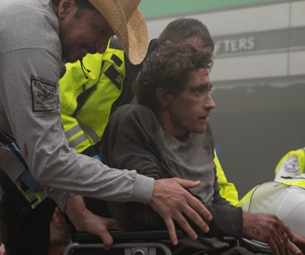 Une scène du film Stronger