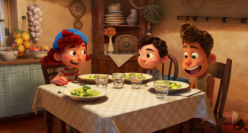 Une scène du film Luca