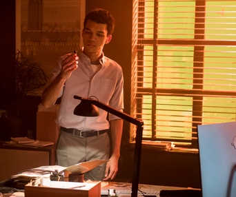 Une scène du film Pokémon Detective Pikachu