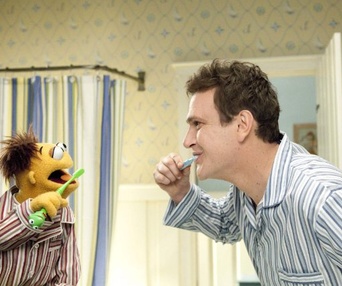 Une scène du film The Muppets