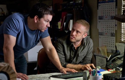 Mark Wahlberg et Ben Foster dans Contraband