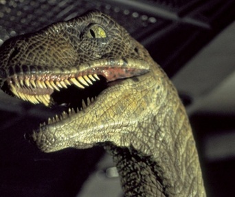 Une scène du film Jurassic Park