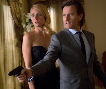 Une scène du film Mortdecai