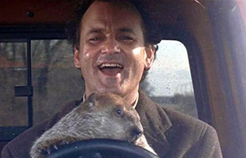 Une scène du film Groundhog Day