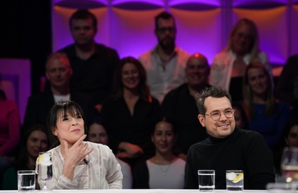 Anne Dorval et Steve Gagnon à Tout le monde en parle.