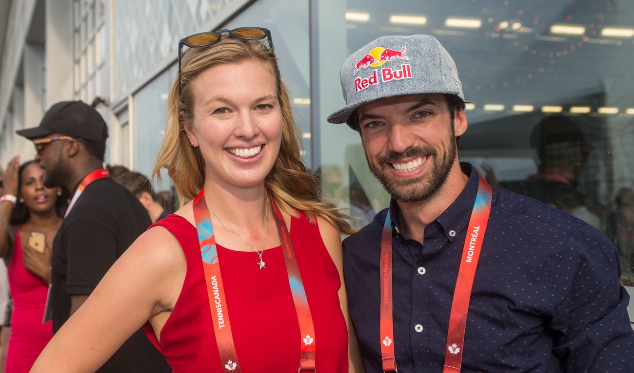 Charles Hamelin et Geneviève Tardif