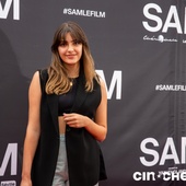 Sur le tapis rouge du film <em>Sam</em>