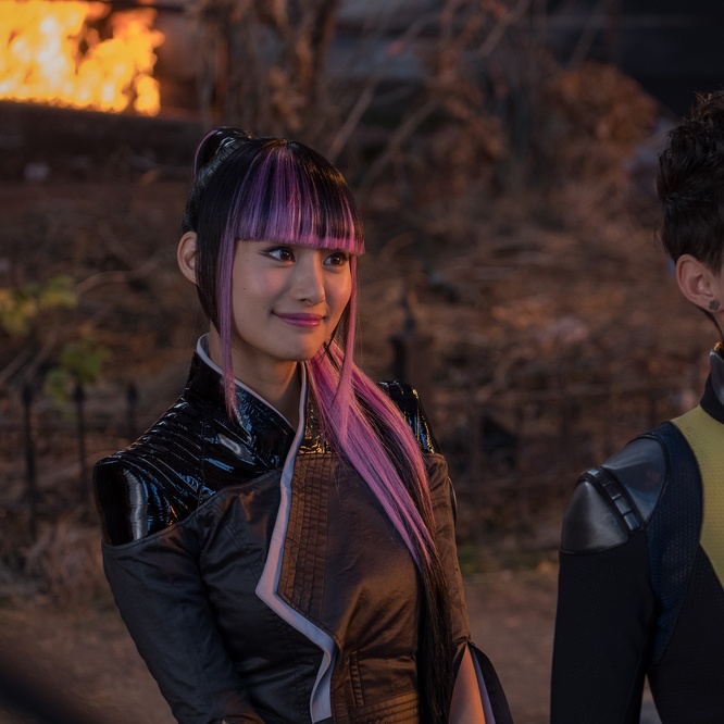 Une scène du film <em>Deadpool 2</em>