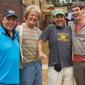 Sur le plateau du film <em>Dumb and Dumber To</em>
