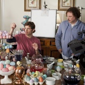 Sur le plateau du film <em>Hop</em>