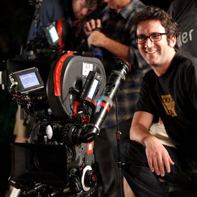 Sur le plateau du film <em>Fun Size</em>