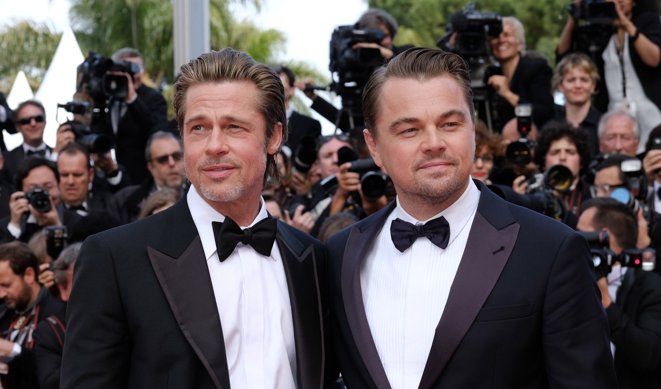 Brad Pitt et Leonardo di Caprio font sensation à Cannes