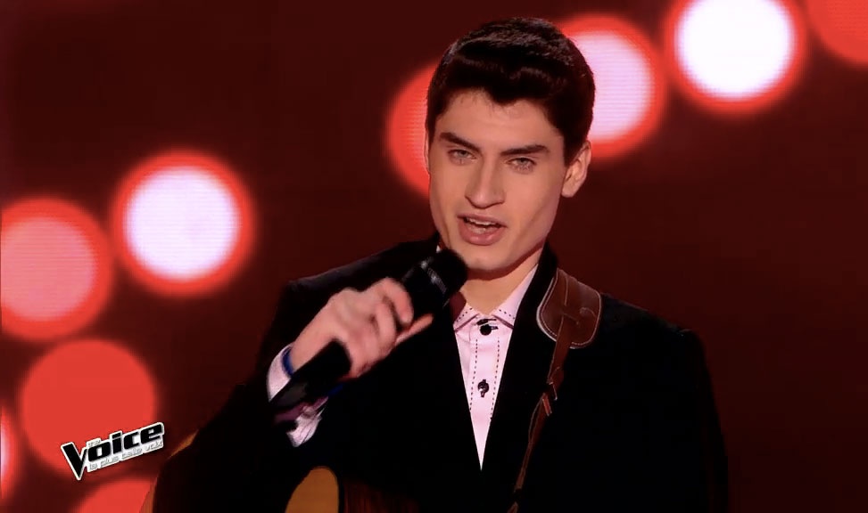 David Thibault grand finaliste à The Voice France
