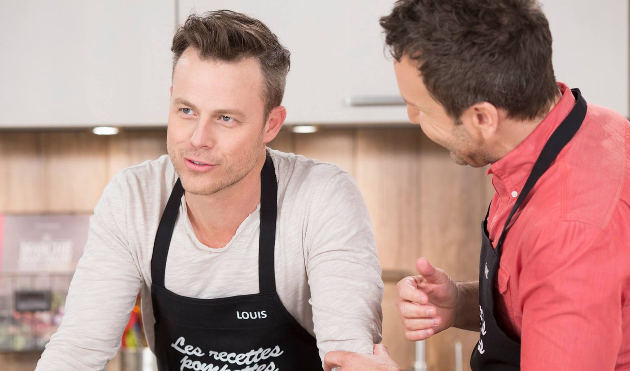 Louis Morissette et Éric Salvail s'opposent à Ma mère cuisine mieux que la tienne
