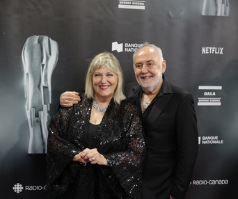 Sur le tapis rouge du Gala Québec Cinéma 2019