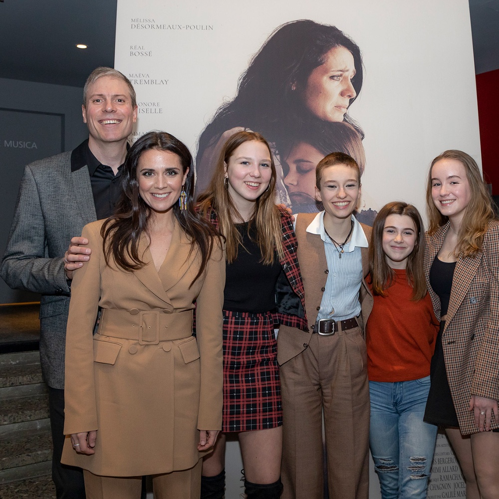 Sur le tapis rouge du film Dérive