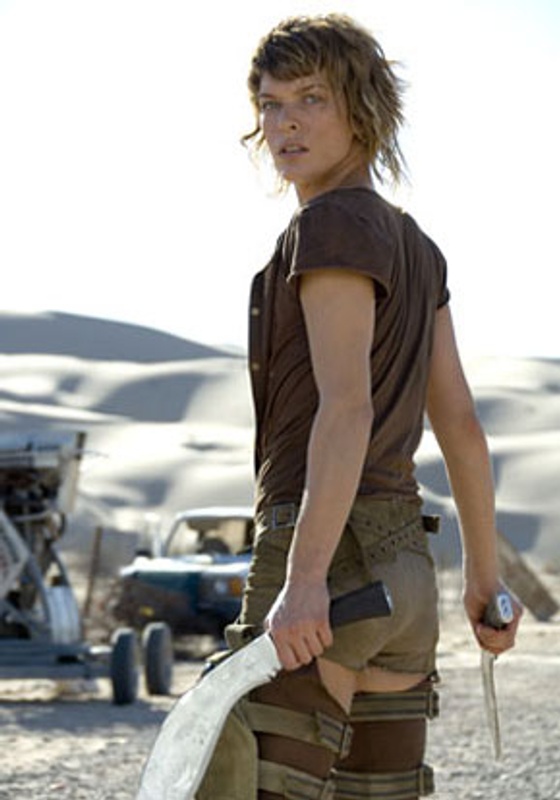 Milla Jovovich dans Resident Evil : Extinction