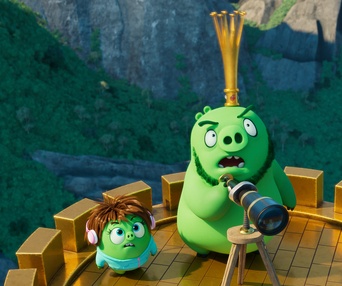 Une scène du film The Angry Birds Movie 2