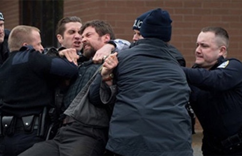 Une scène du film Prisoners